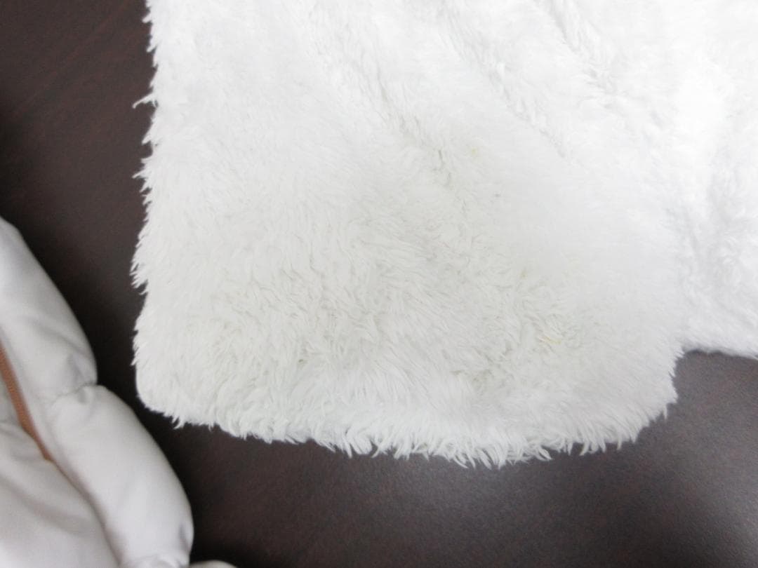 マークアンドロナ レッグウォーマー 防寒 白 ボア MCF-2C-FS73 ●a