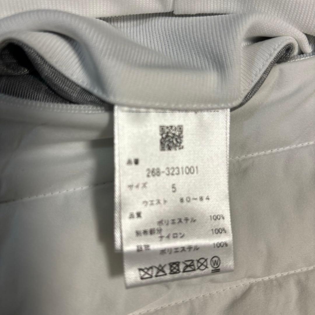 PGGアモッサ×N yメカニカルストレッチタフタ白パンツサイズ4