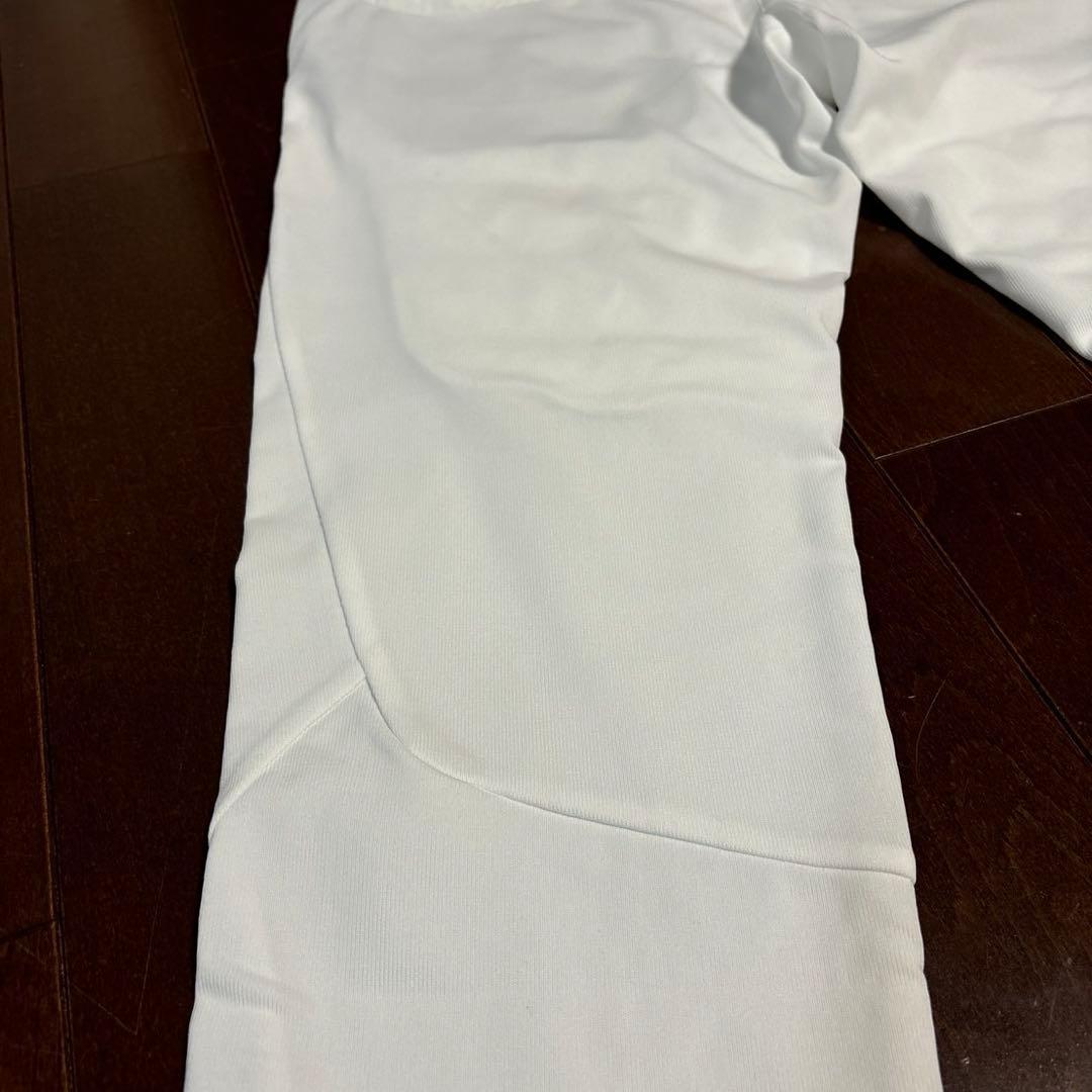 PGGアモッサ×N yメカニカルストレッチタフタ白パンツサイズ4