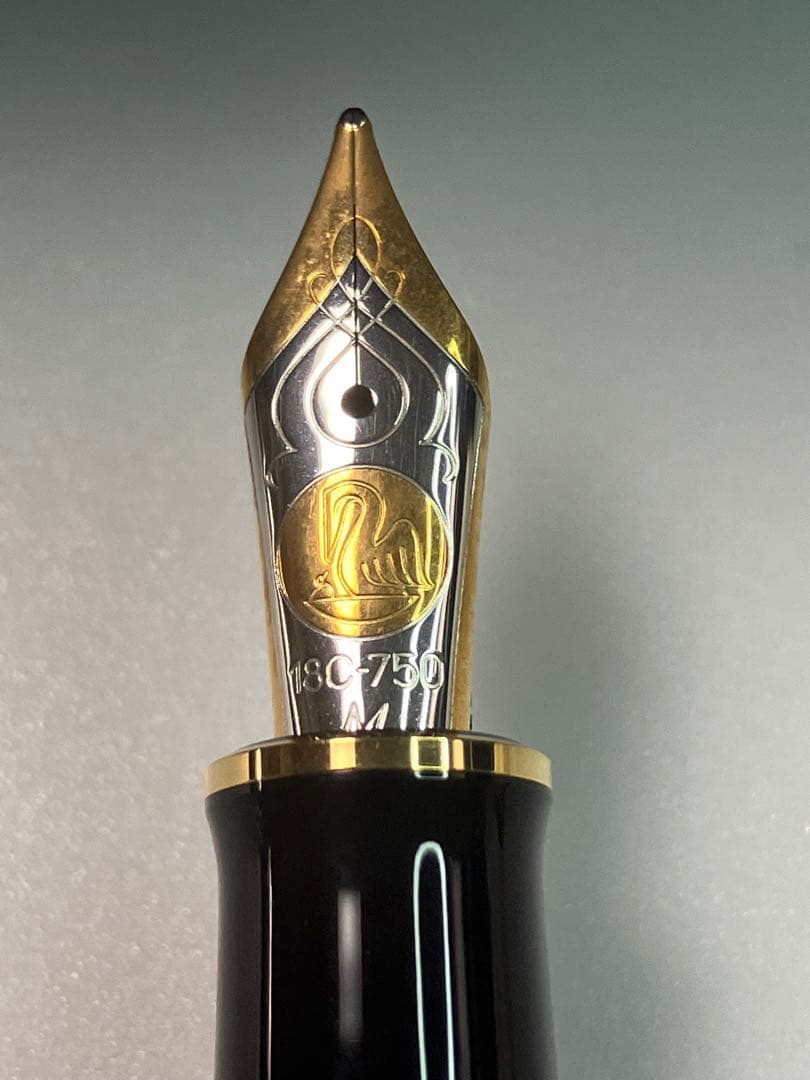Pelikan　ペリカン　M800　バーントオレンジ　M-nib