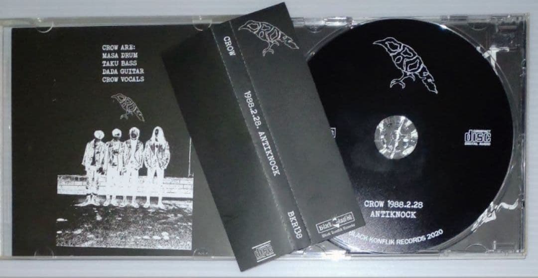 CROW 1988.2.28 ANTIKNOCK CD PUNK パンク