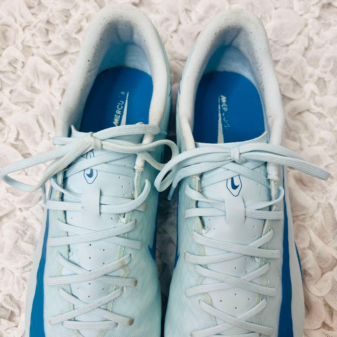 NIKEナイキフットサルシューズ26.5希少完売品レアブルー室内インドアサッカー