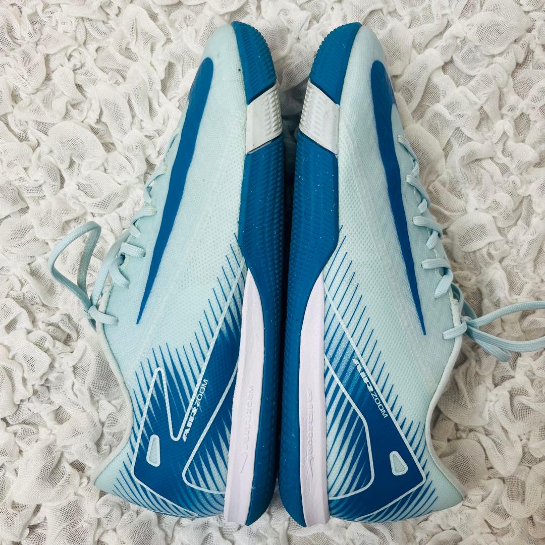 NIKEナイキフットサルシューズ26.5希少完売品レアブルー室内インドアサッカー