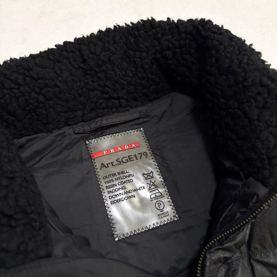 ジャケット・アウター archive PRADA Coated Down Vest