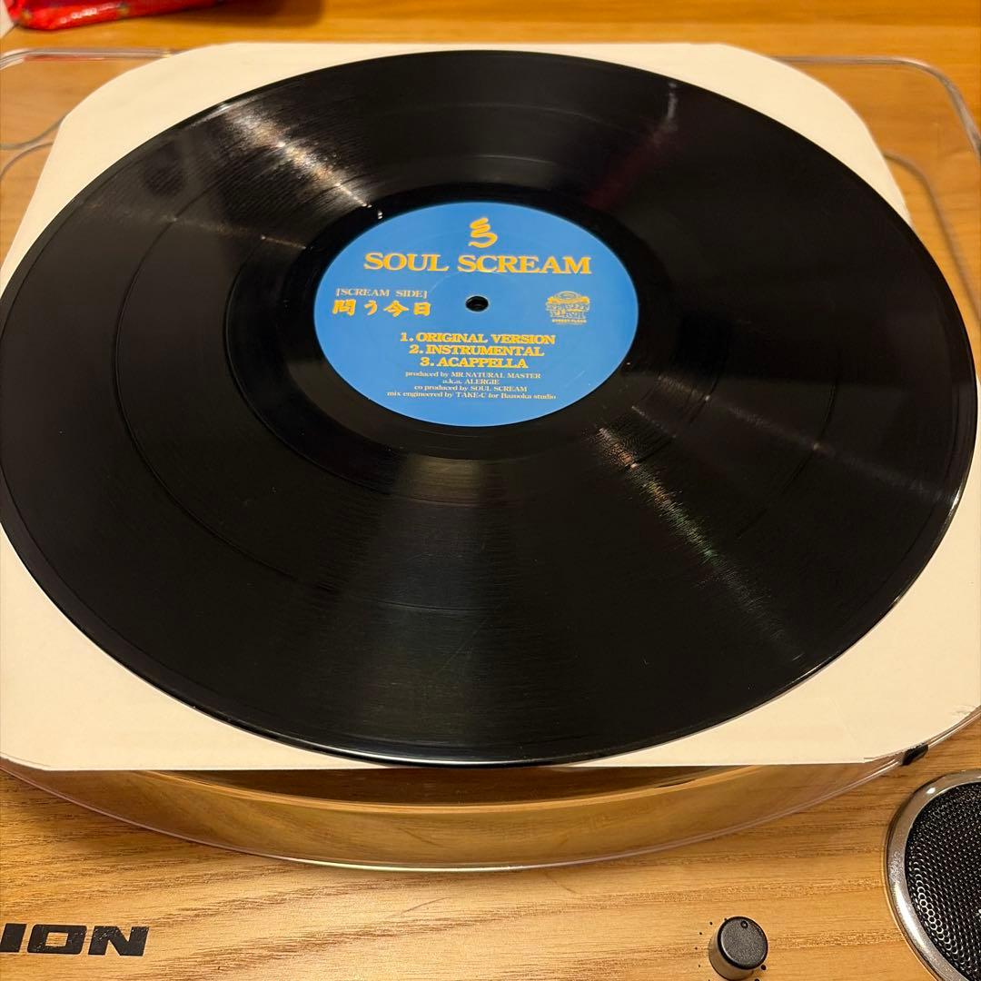 【3枚】SOUL SCREAM 蜂と蝶/ひと夜バカンス/Tou-kyo　レコード