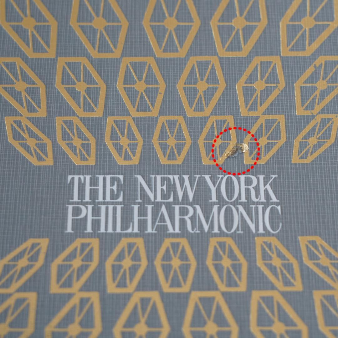 ＜小澤征爾直筆サイン入り＞【ニューヨーク・フィル】１９７０年 日本公演