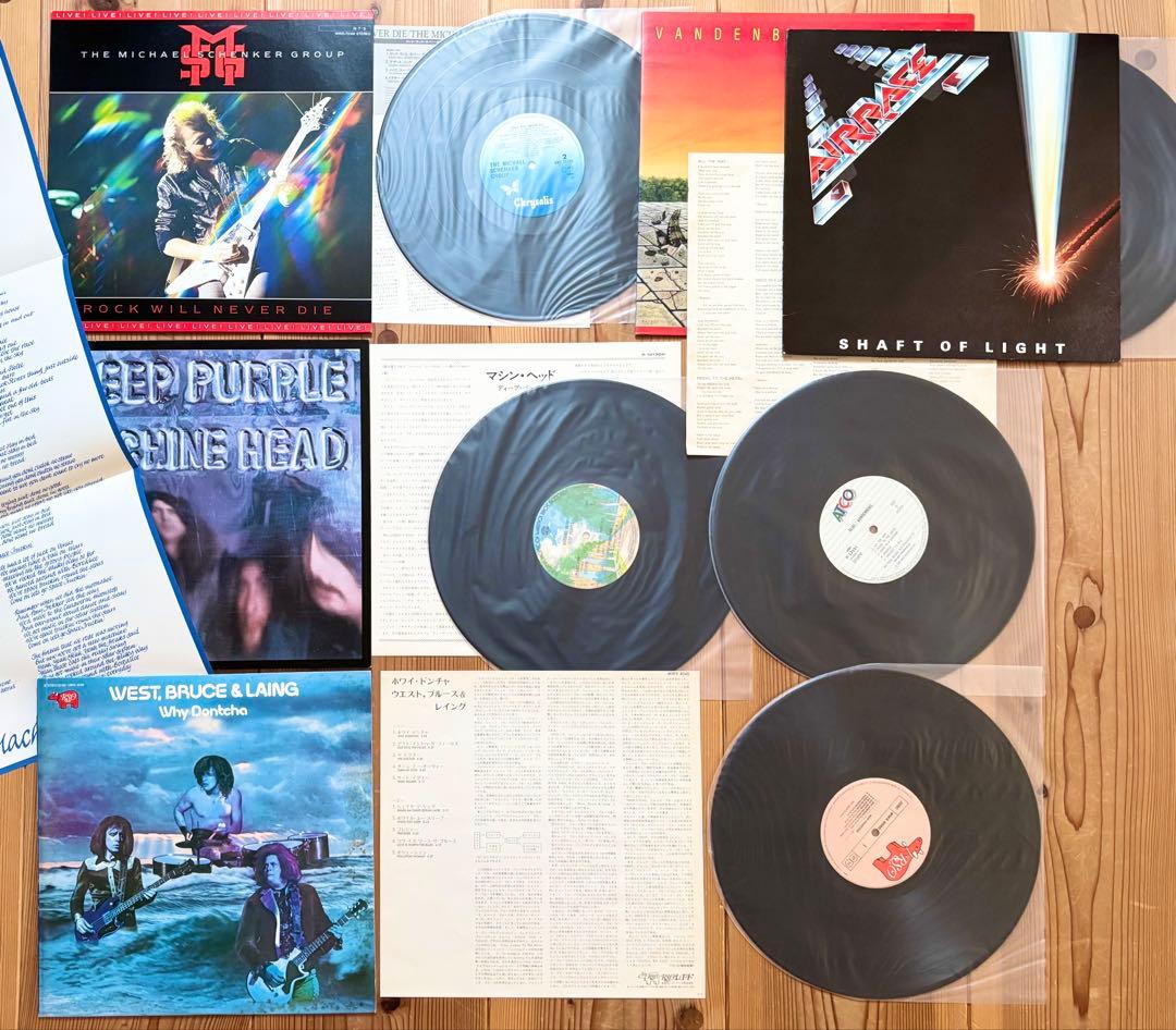 LP Rock Iron Maiden 他 レコード まとめ売り 61枚セット