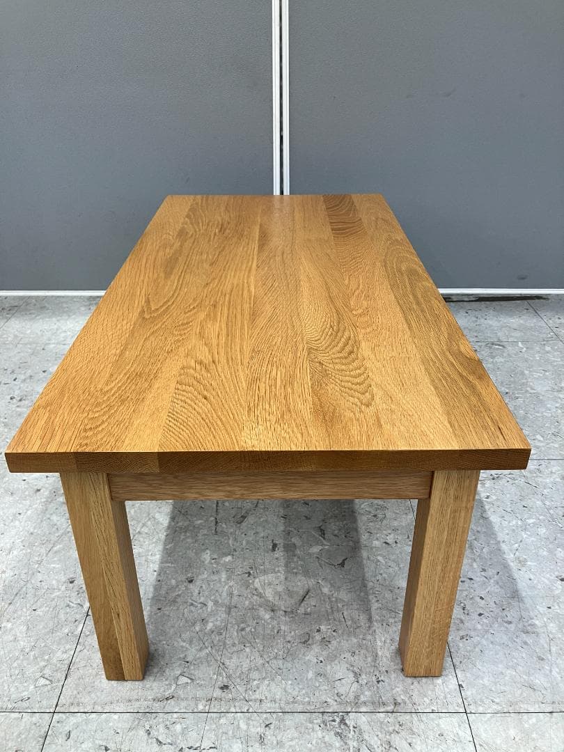 無印良品 ローテーブル 無垢材 引き出し付き ブラウン