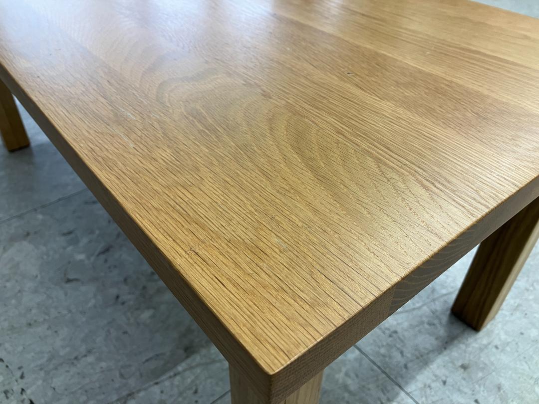 無印良品 ローテーブル 無垢材 引き出し付き ブラウン