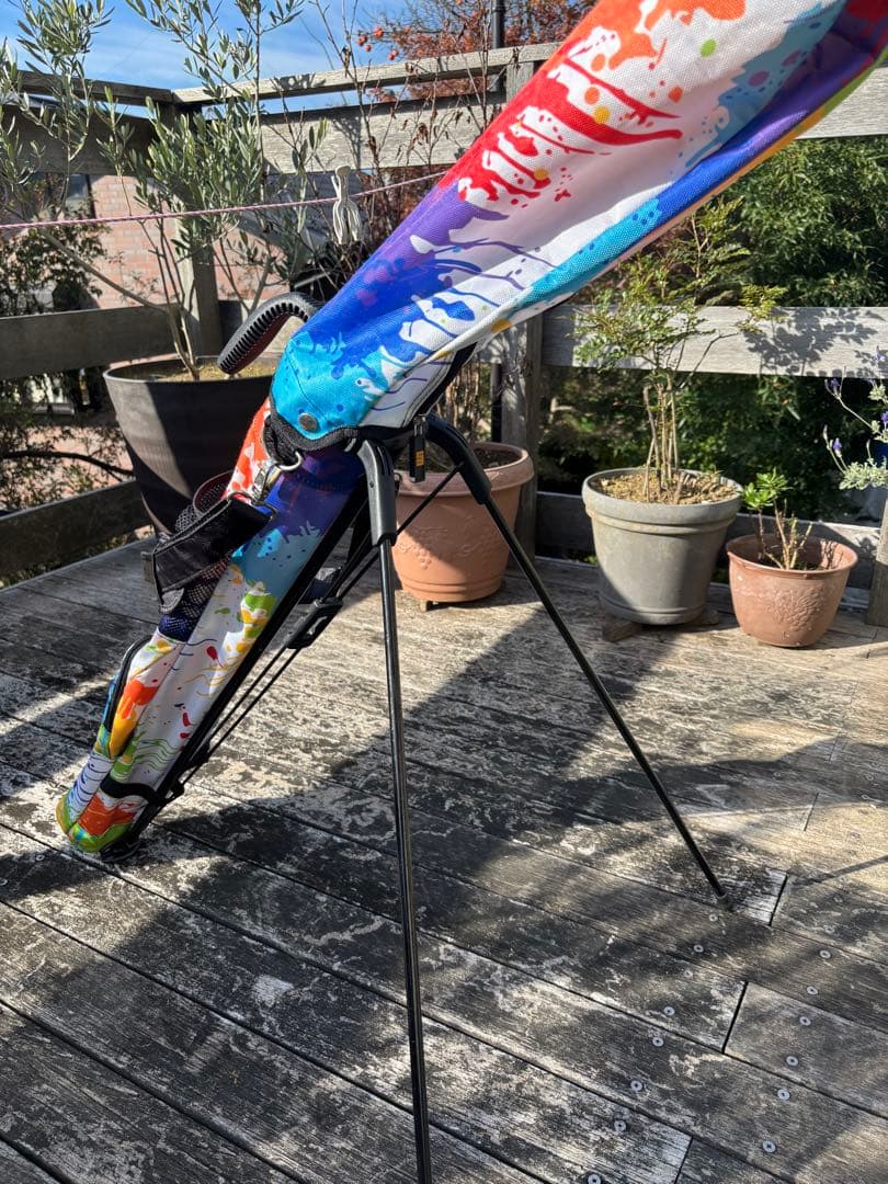 Loudmouth 希少デザイン　ゴルフバッグ スタンド付き　サブバッグ　美品