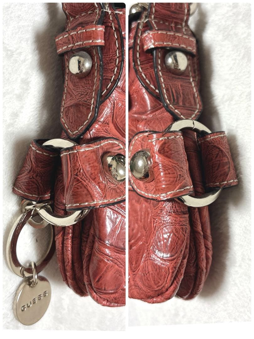 バッグ 00s GUESS croco bag archive vintage y2k