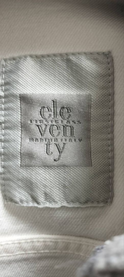 Eleventy スウェット切替デニムジャケット パーカー フーディー Gジャン