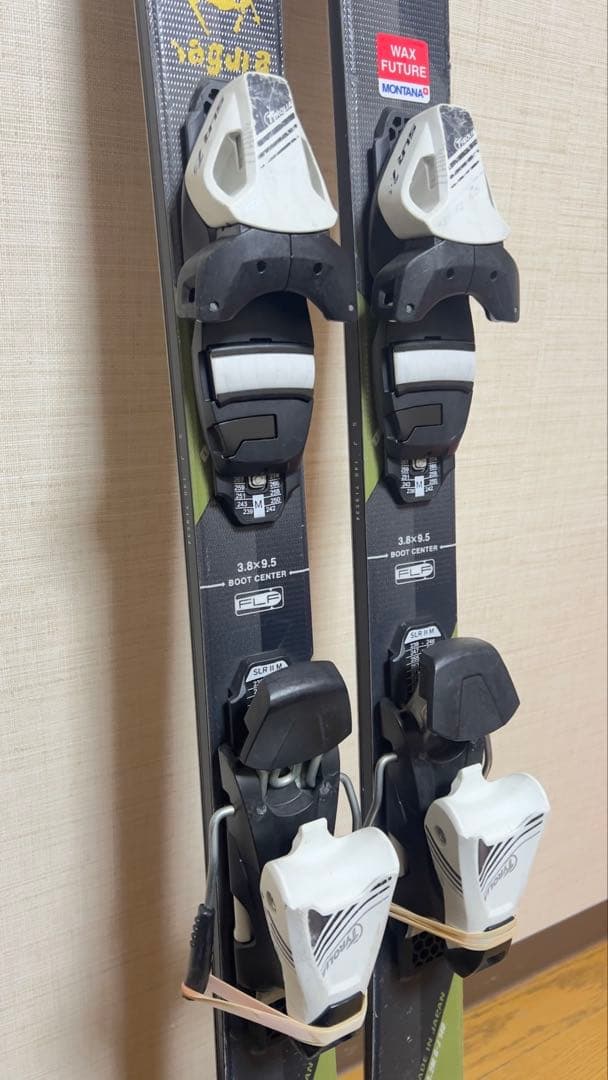 オガサカTRUN スキー 140cmブラック/グリーン