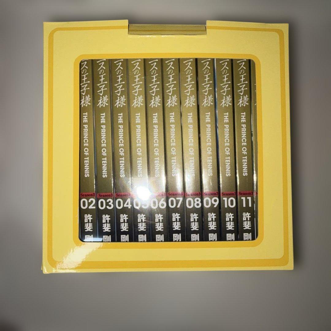 (美品)【全巻初版】テニスの王子様　完全版　season3 特製カバー付　セット