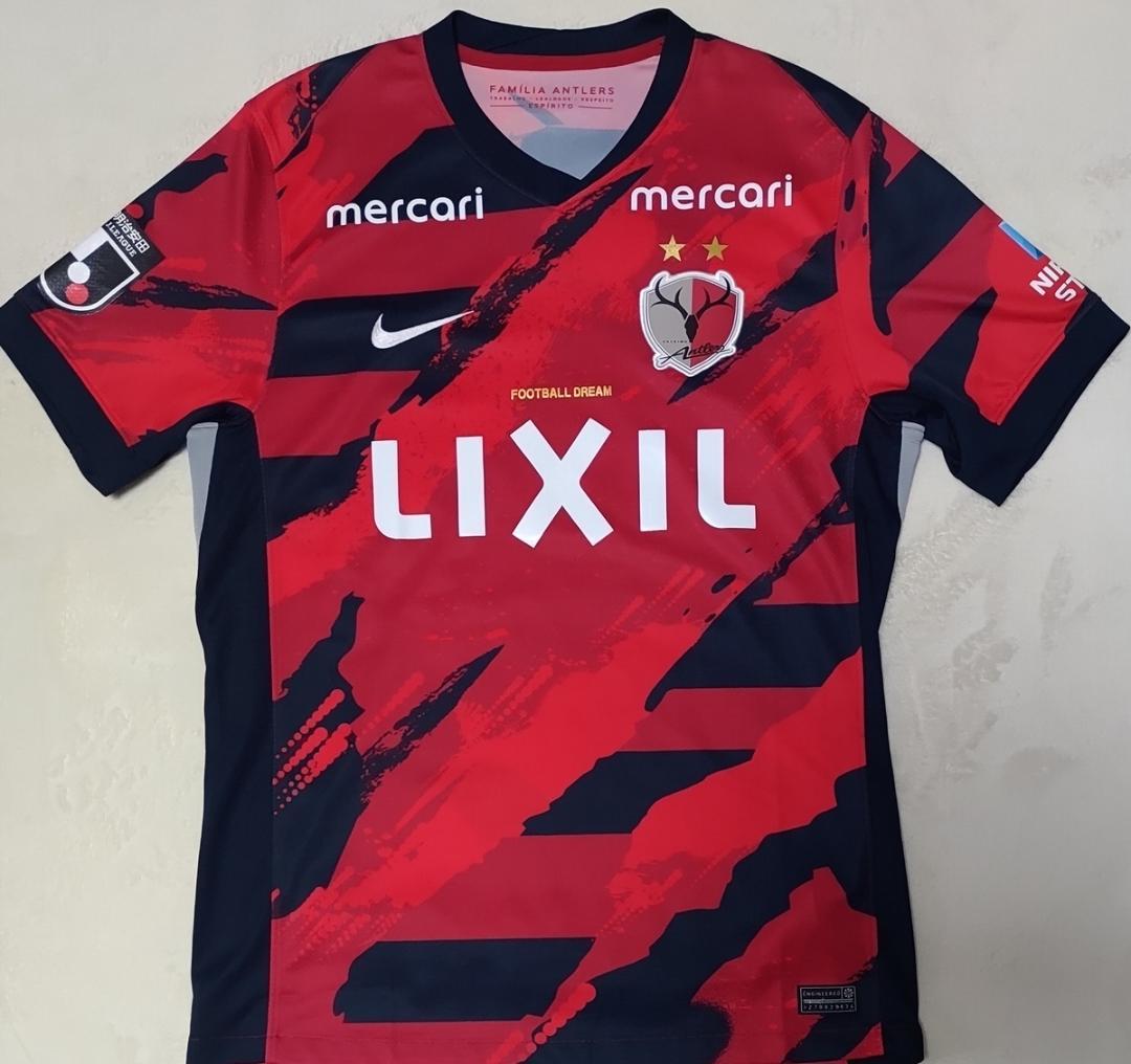 鹿島アントラーズ 2025 ユニフォーム オリジナルネーム 2着 L