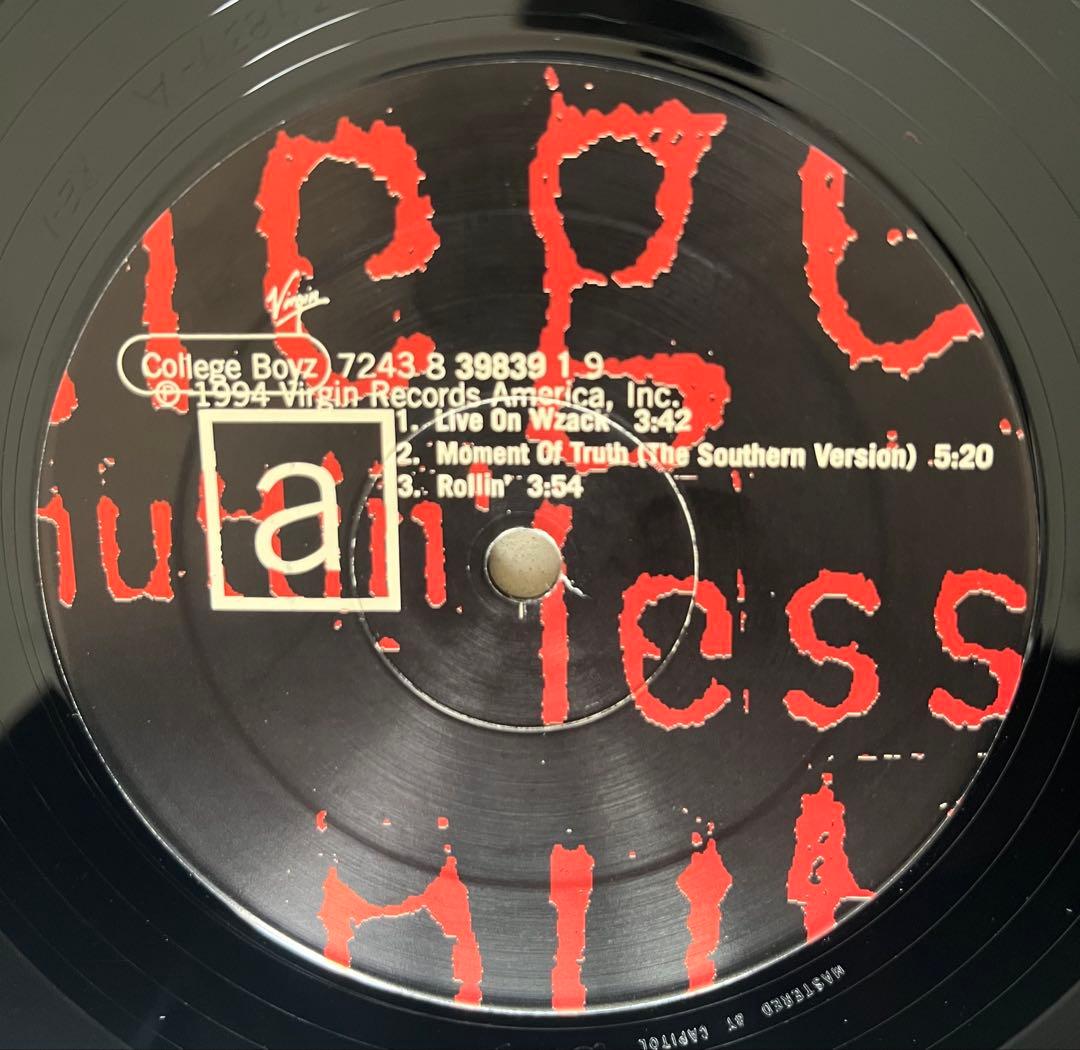 美品2LP！College Boyz / Nuttin' Less〜