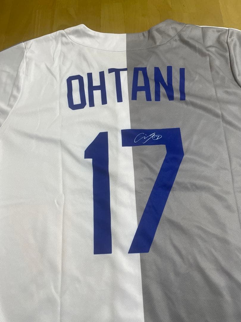 D*n様 MLBドジャース大谷翔平ミックスハーフサインプリント (非売品)Gタイ