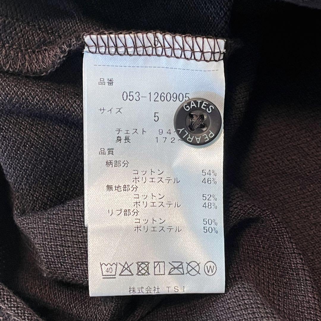 新品　パーリーゲイツ　ポロシャツ　5 メンズ　未使用　PEARLYGATES