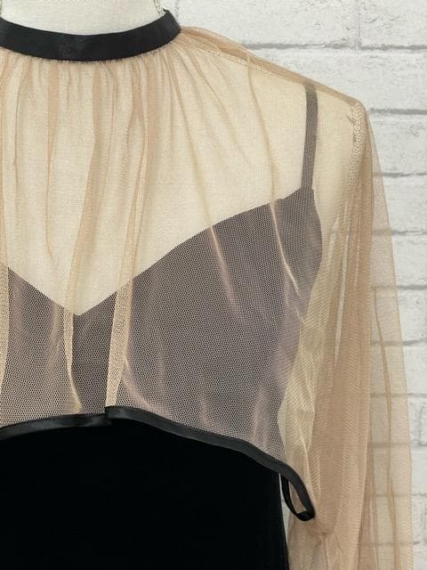 ワンピース (L02365) AMERI MANY WAY AIRY VEIL DRESS