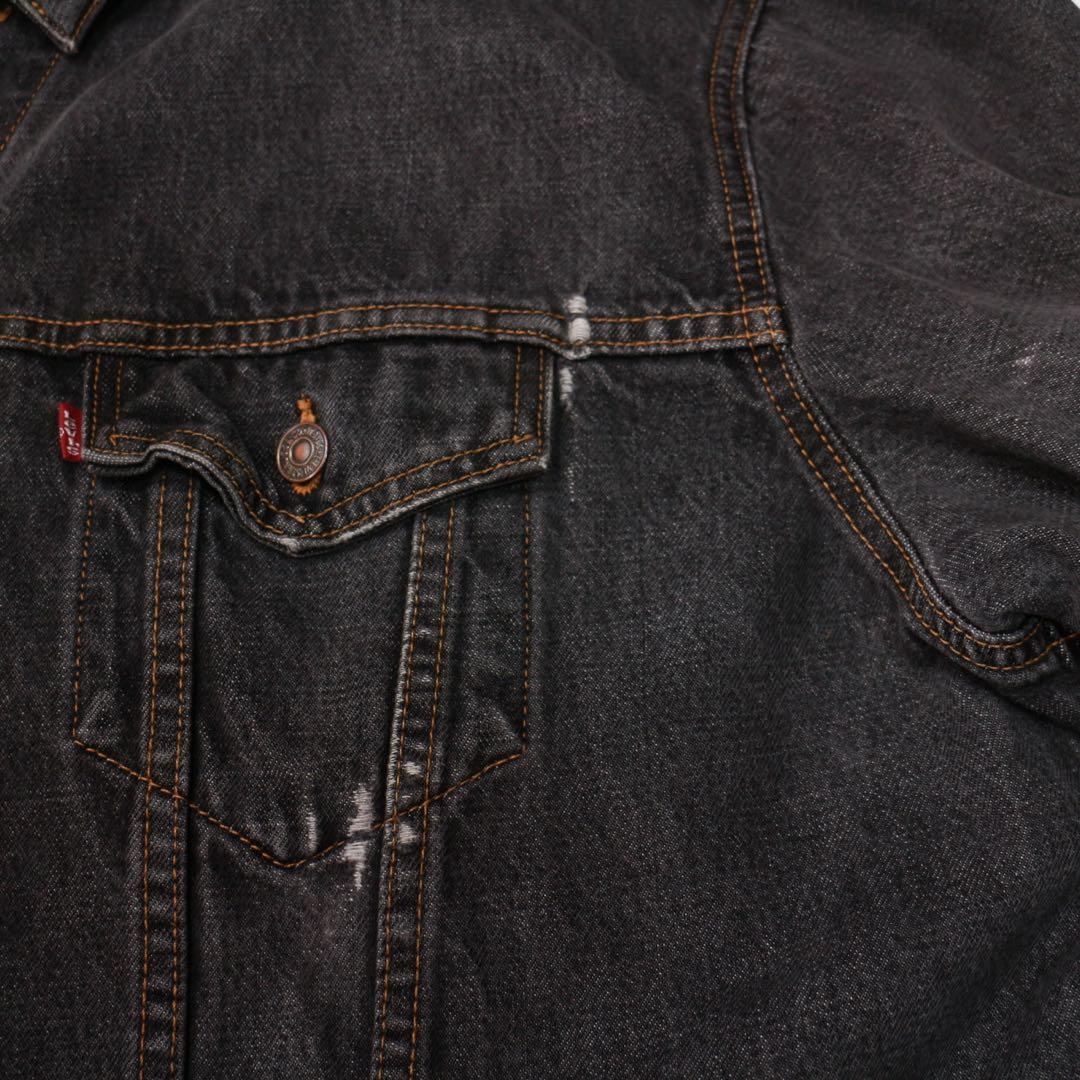 90’s Levi’s 70507-4878 先染め ブラックデニムジャケット