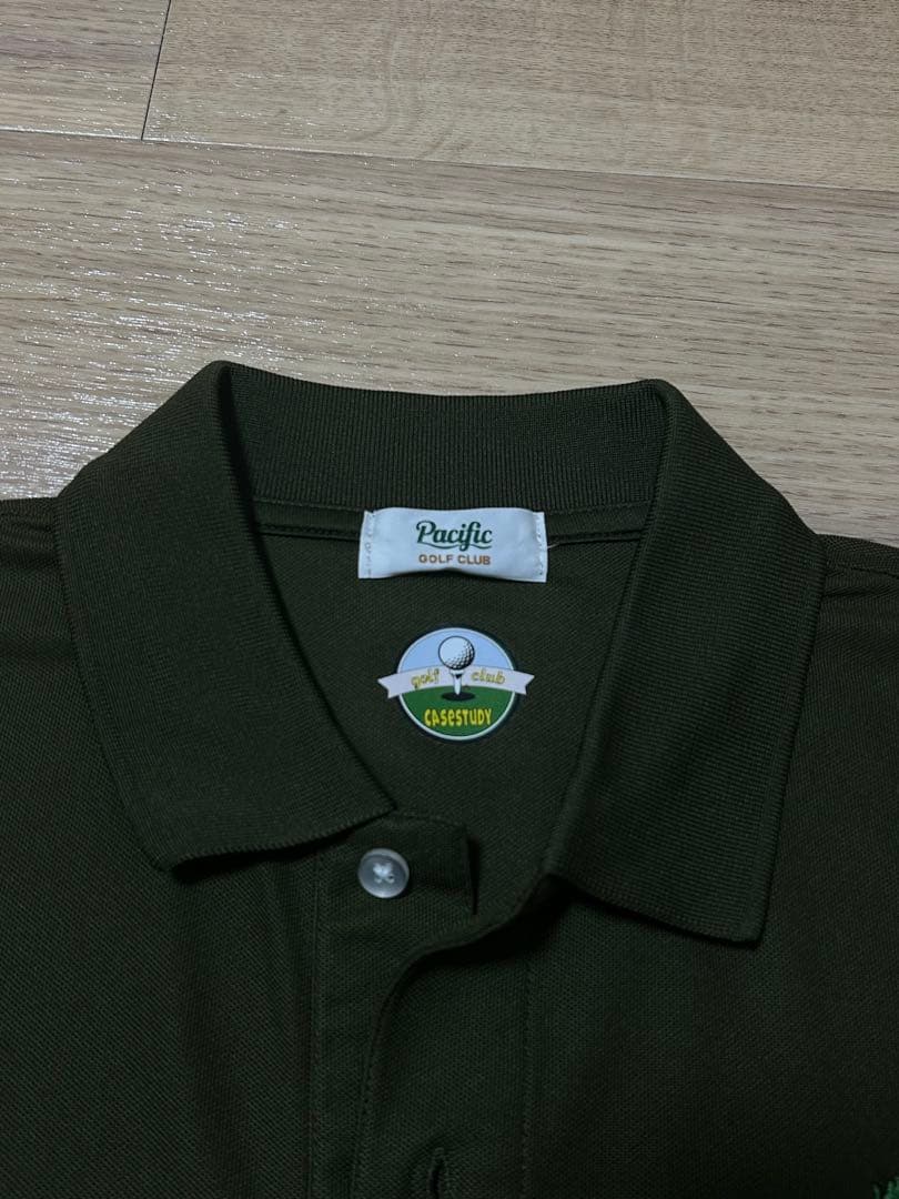 Pacific Golf Club ポロシャツ　オリーブ　トリプルコラボ
