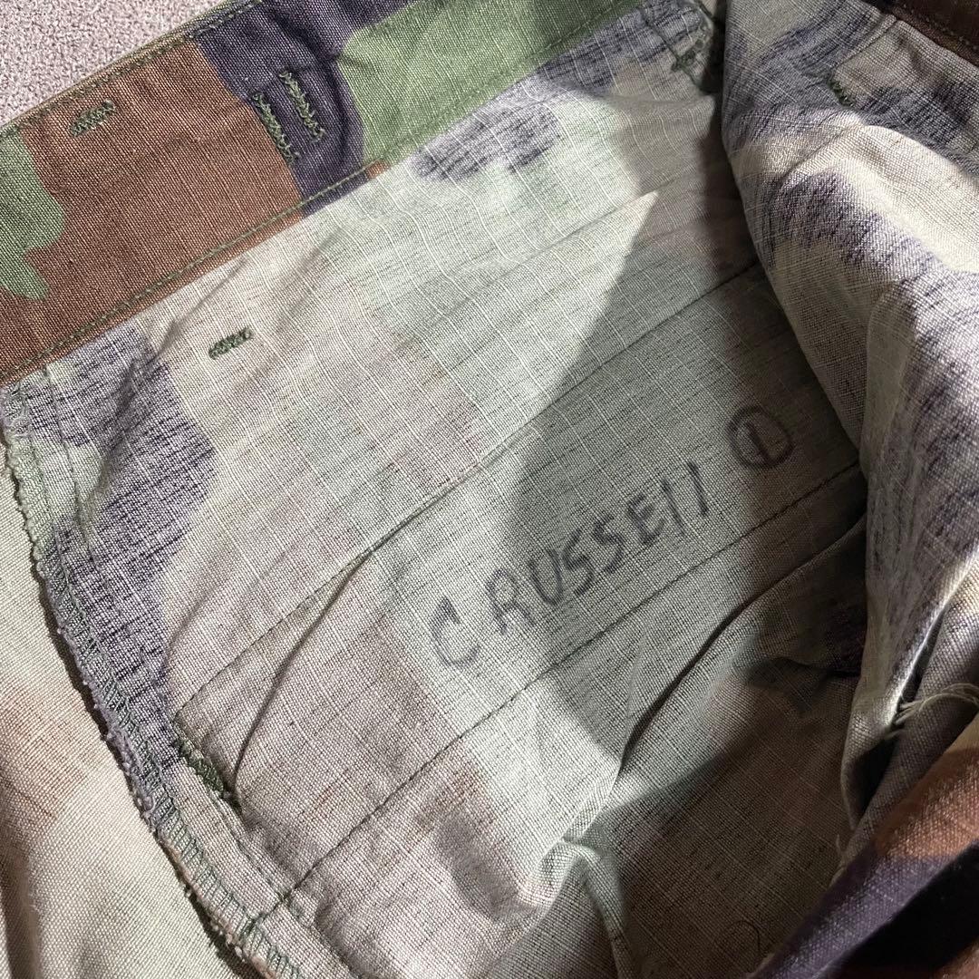 米軍実物US ARMY BDUカーゴパンツ80'sウッドランドカモリップストップ