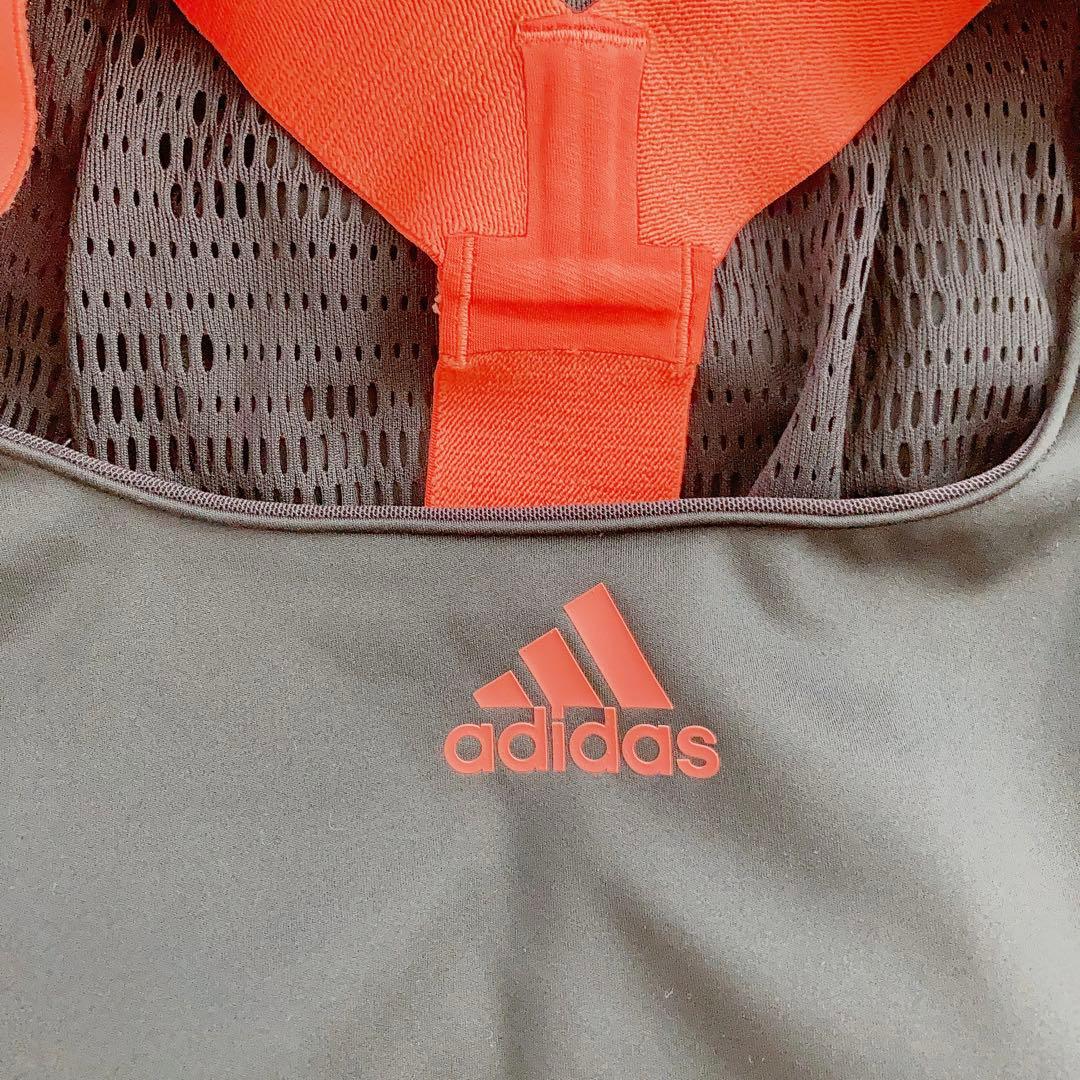 アディダス　テニス　ワンピース　ブラック　XL アンダー付き