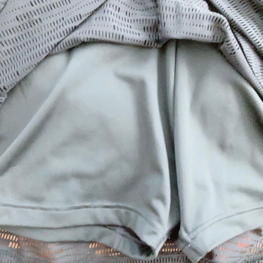 アディダス　テニス　ワンピース　ブラック　XL アンダー付き