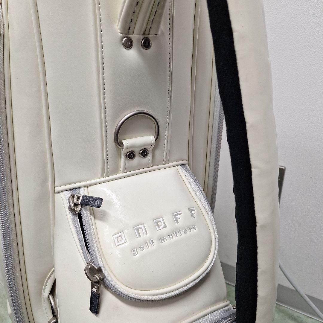 onoff キャディバッグ 6仕切り ラウンド使用無し