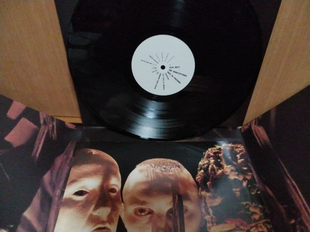 TEST DEPT オリジナル盤　複雑怪奇ジャケ