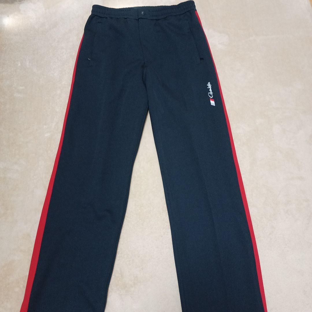 がまかつ ジャージ 上下 セットアップ【LL】黒 カジュアル スポーツ