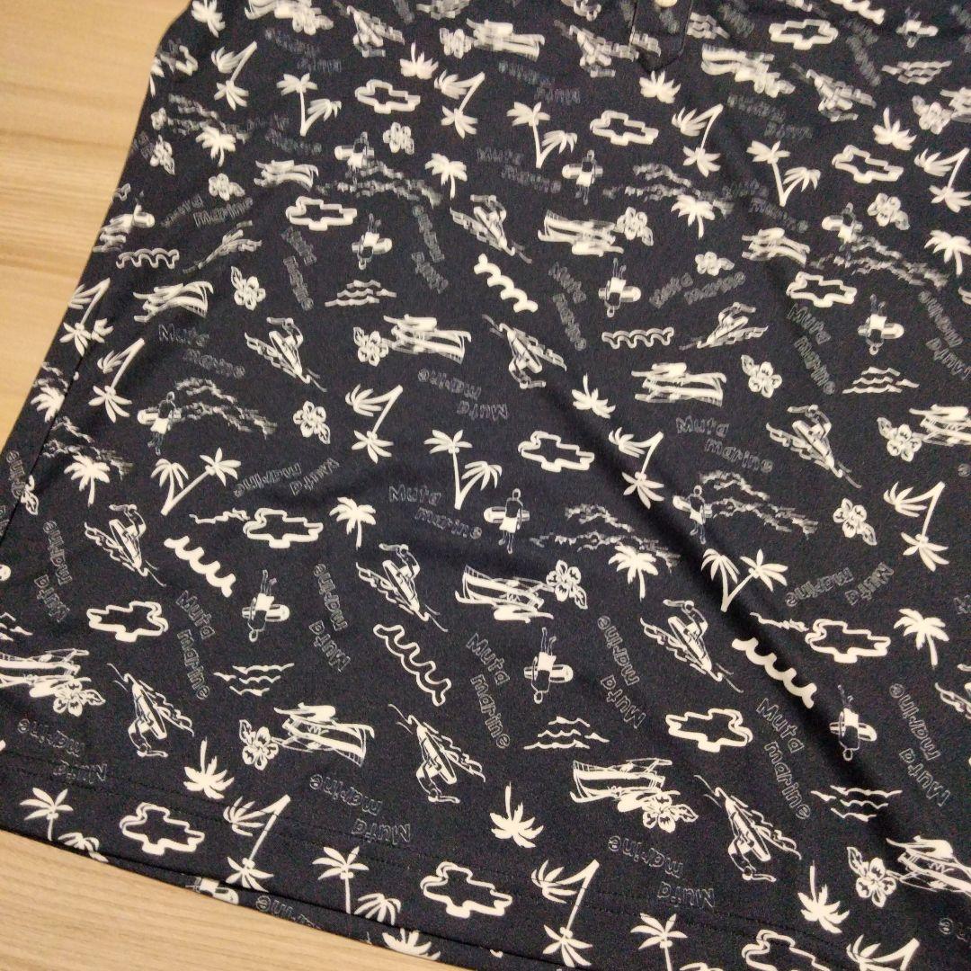 muta ムータマリン ゴルフウェア ポロシャツ ネイビー サイズ4