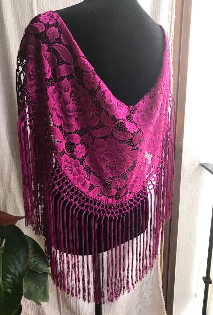 フラメンコ　エレガンテレース　マントンシージョ　ブーゲンビリア　シルクフレコ