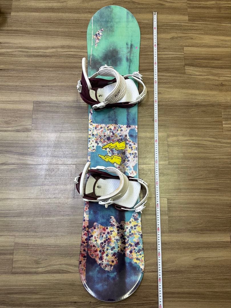 スノーボード K2 138cm ビンディング Union size Mセット