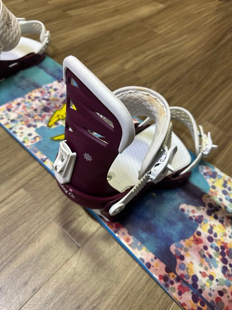 スノーボード K2 138cm ビンディング Union size Mセット