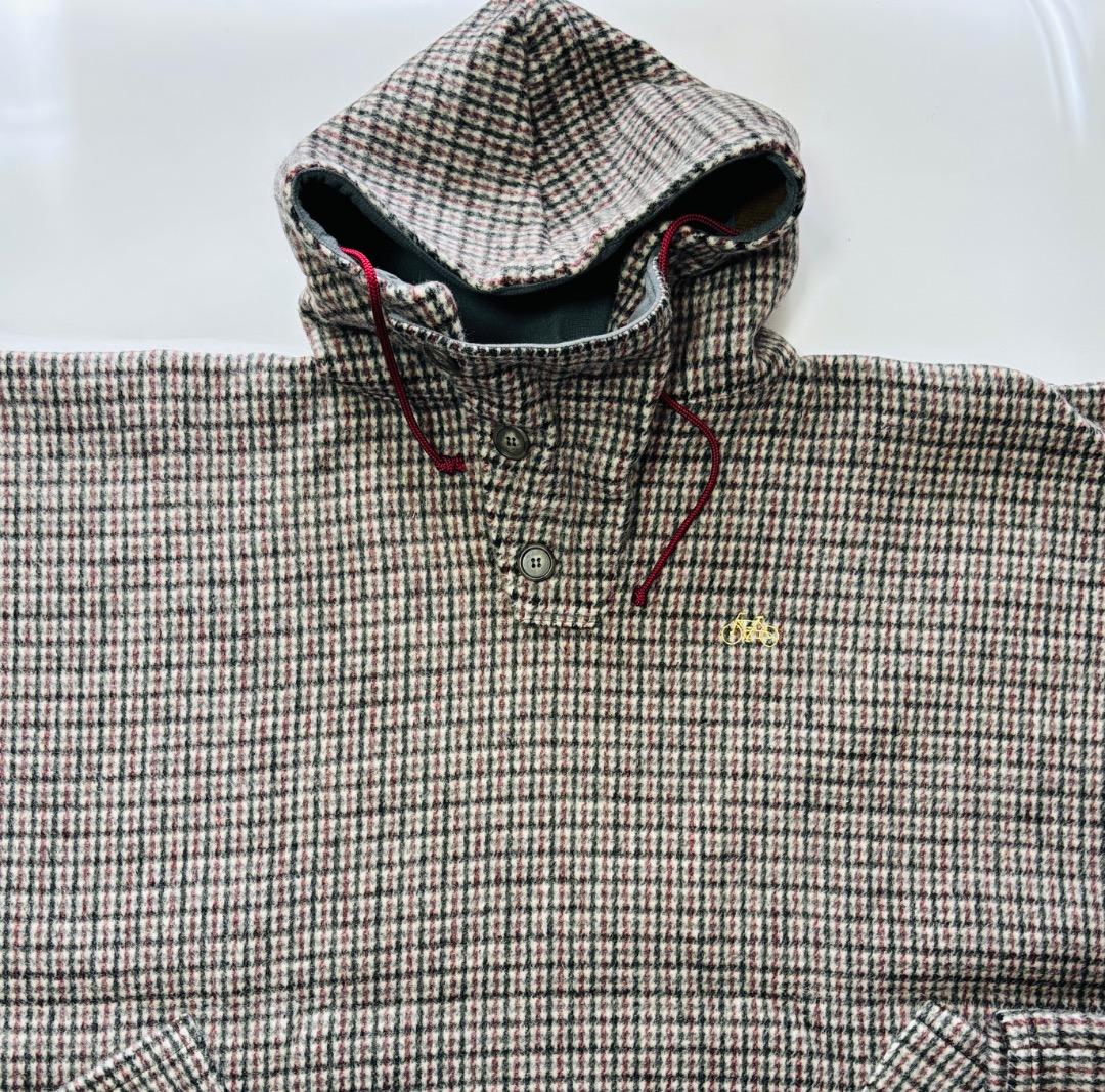 【未使用】SOU・SOU ポンチョ BIKE ダブルフェイスウール