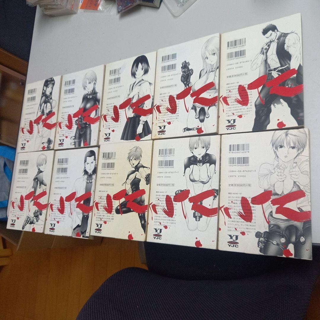 GANTZ全37巻、GANTZ:G全3巻、GANTZ:E1,2,3,5,6,7巻