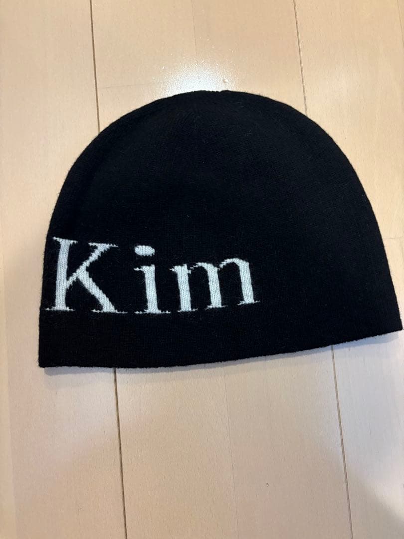 ニット帽 Matin Kim 黒