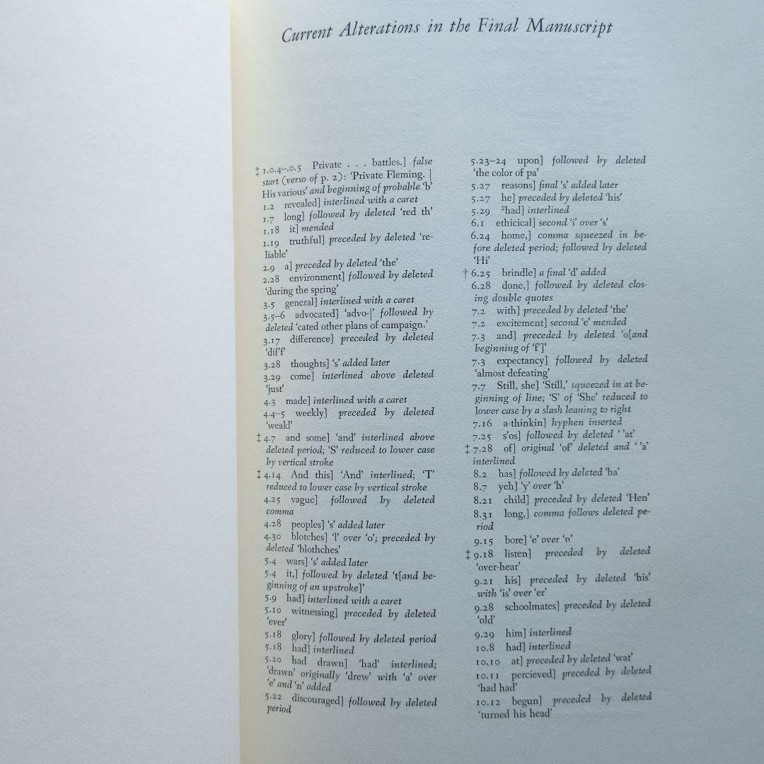 洋書 クレイン Red Badge of Courage 直筆原稿ファクシミリ