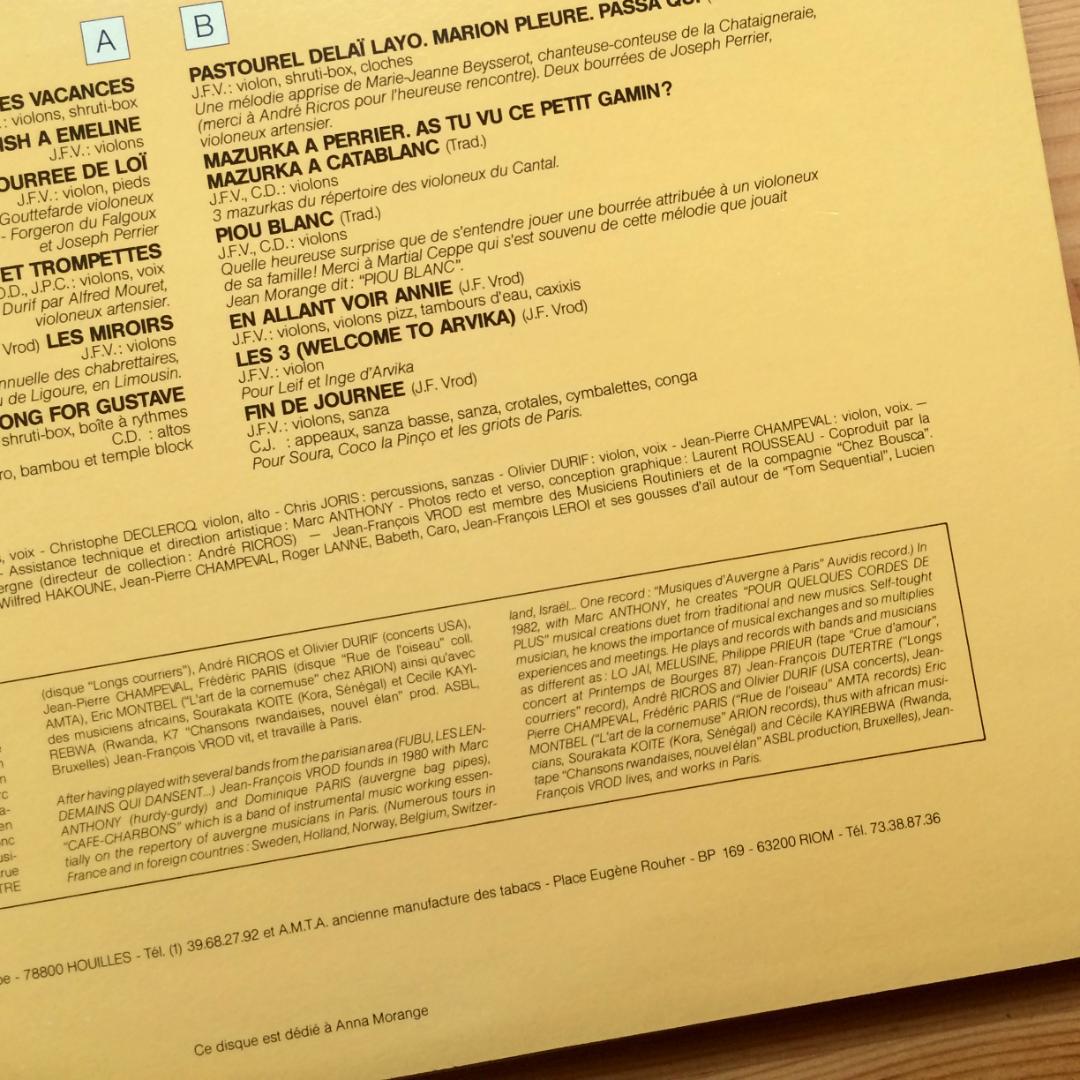 Jean-François Vrod　C'est Les Vacances