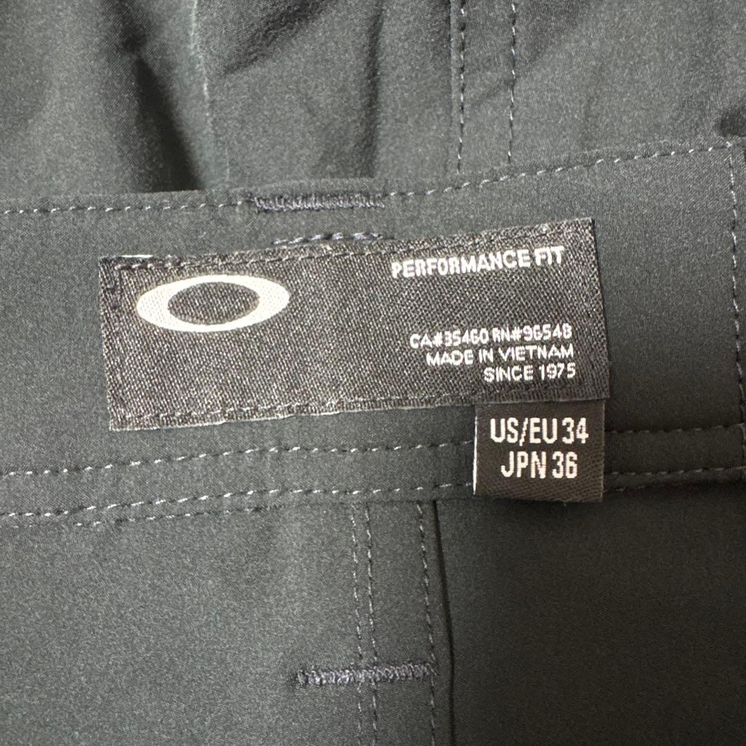 人気　オークリー ゴルフ　ストレッチ　パンツ　ブラック　サイズ36（X L相当）
