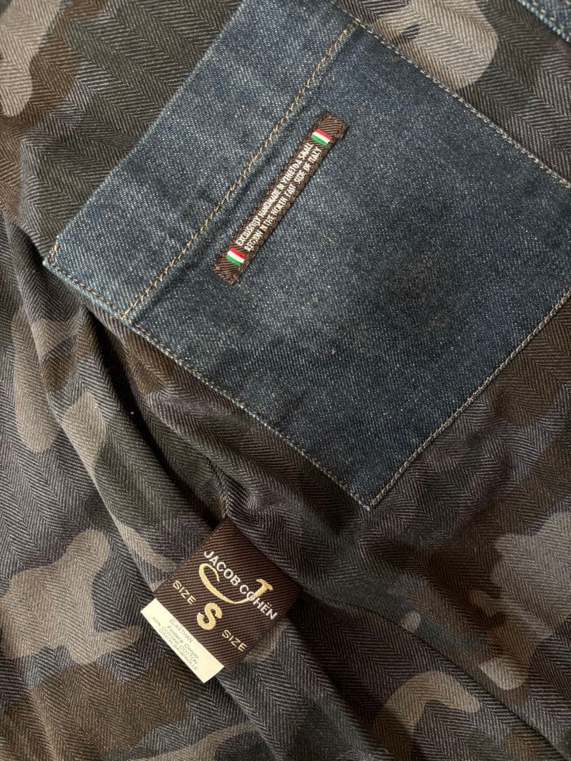 【超美品 人気モデル】ヤコブコーエン デニムジャケット インディゴ
