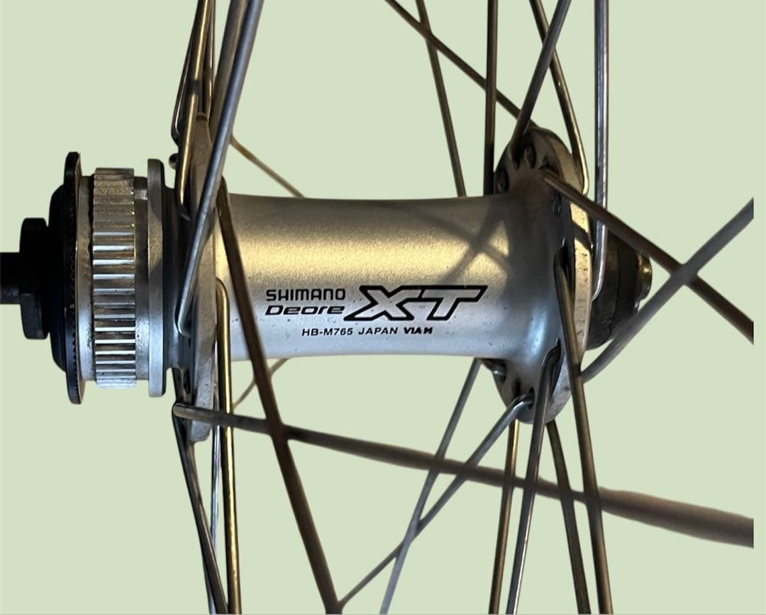 SHIMANO XT ハブ MAVIC X317 DISC 26インチホイール