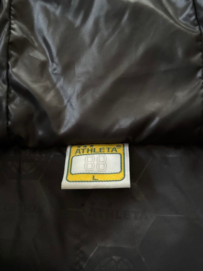 【専用ページ】**ATHLETA ブラック ベンチコート キルティング L**