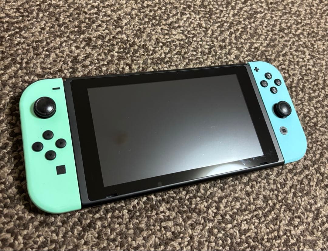 Nintendo Switch本体　あつまれどうぶつの森セット[付属品完備]