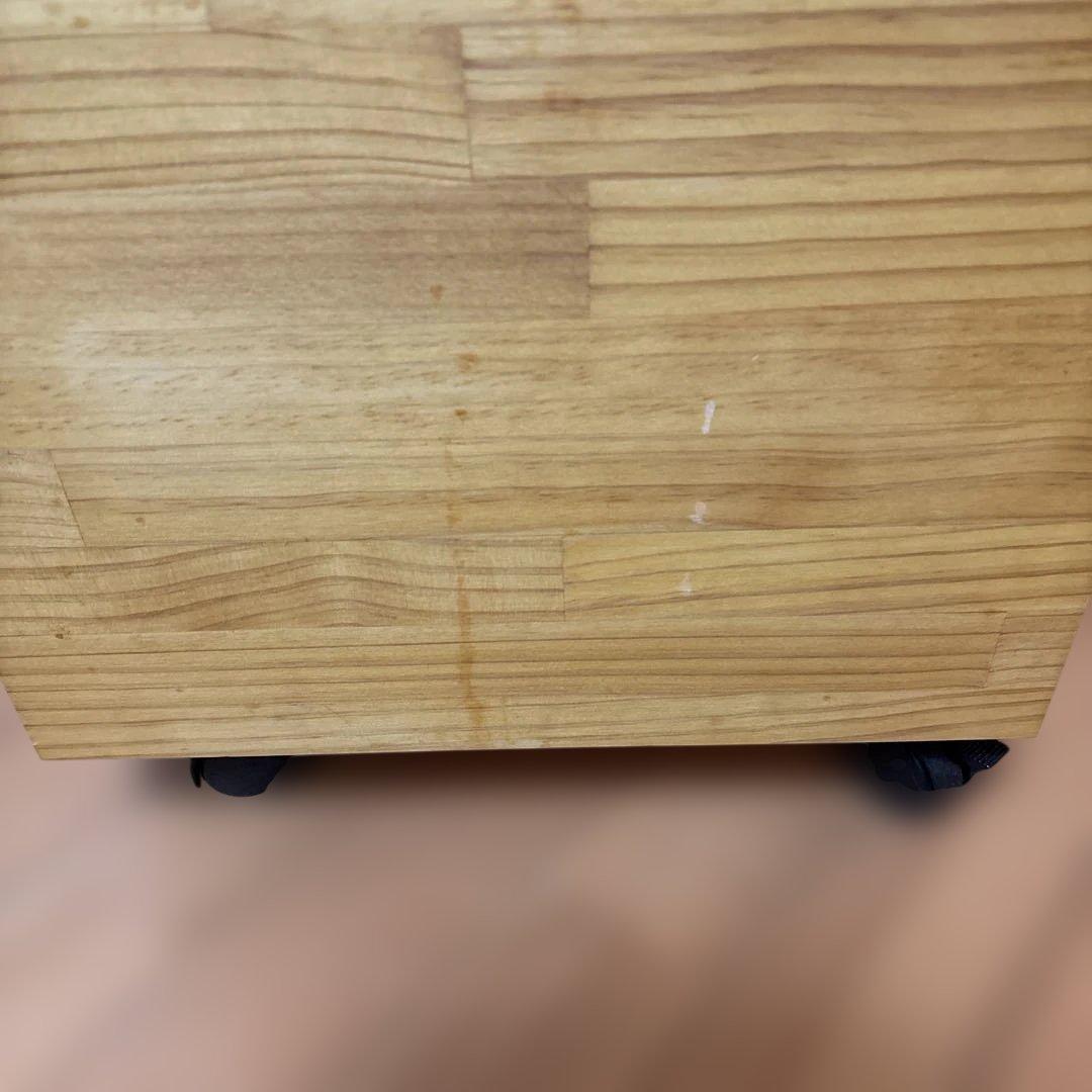 オーダー家具　キャスター付　キャビネットused美品