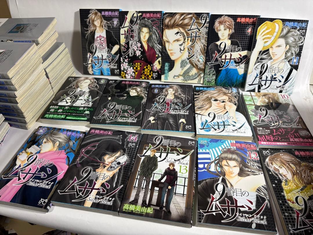 9番目のムサシ　全巻　サイレントブラック　　ミッションブルー　レッドスクランブル