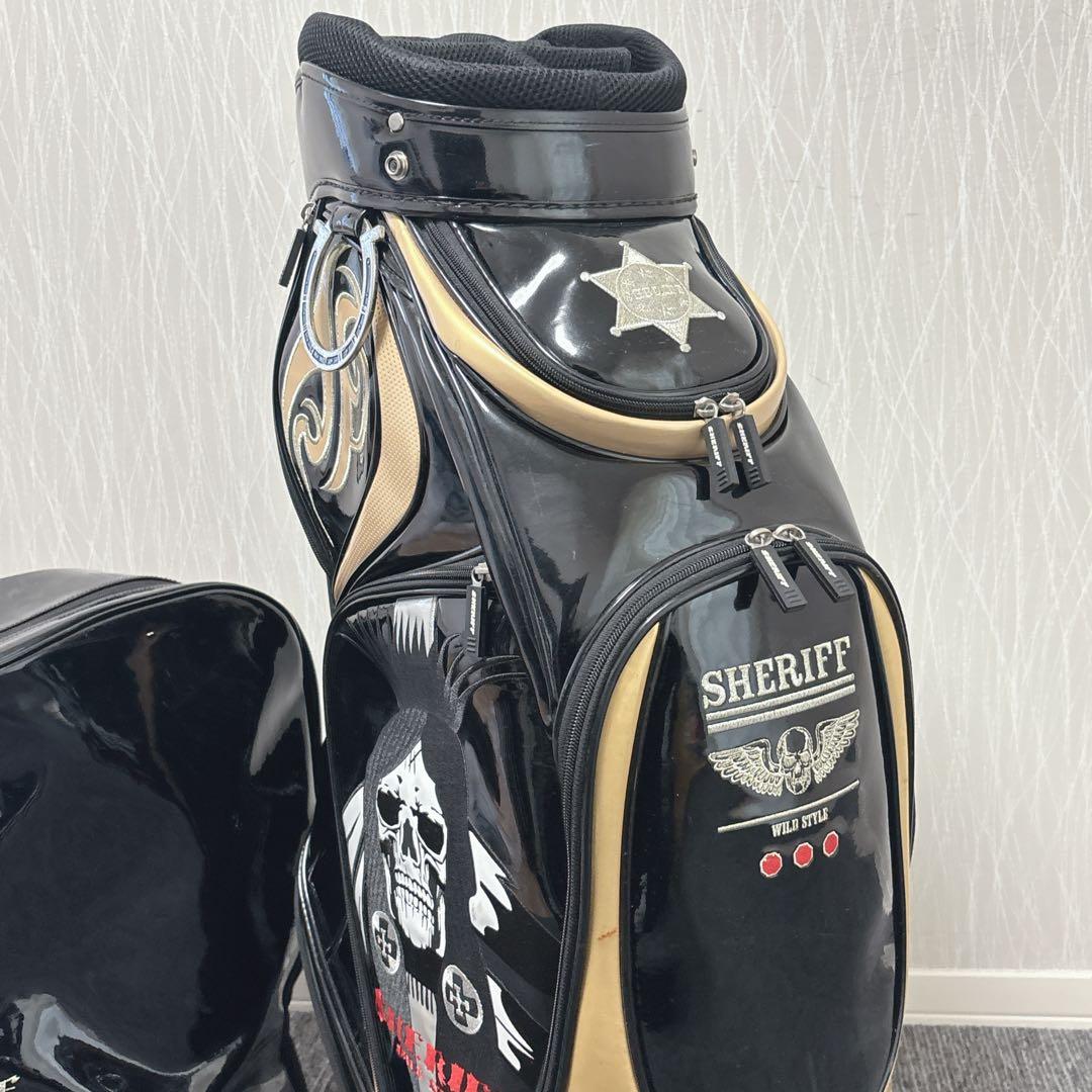超豪華❗️SHERIFF/シェリフ ゴルフ 迫力の9インチ キャディバッグ