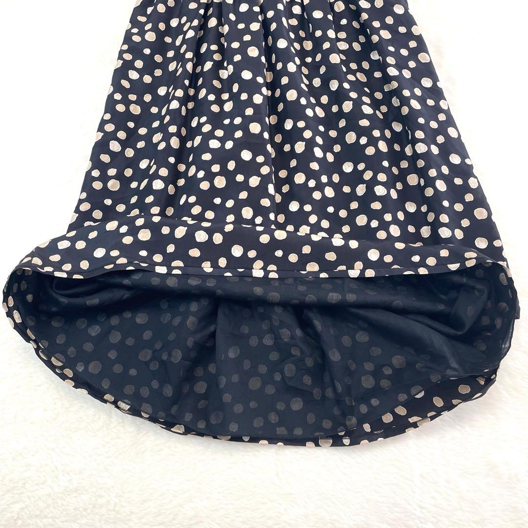 ERMANNO SCERVINO シルクドット ワンピ レース イタリア製 40