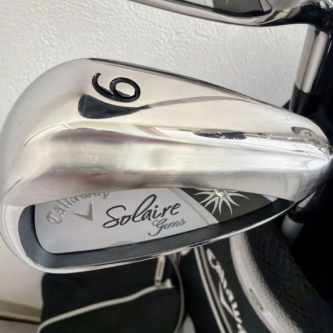 クラブほぼ未使用　キャロウェイ　ソレイユ　レディース　ゴルフクラブセット